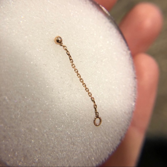 Dottie with lasso 14k rose gold end - Pupil Hall - Picture 2 of 4
